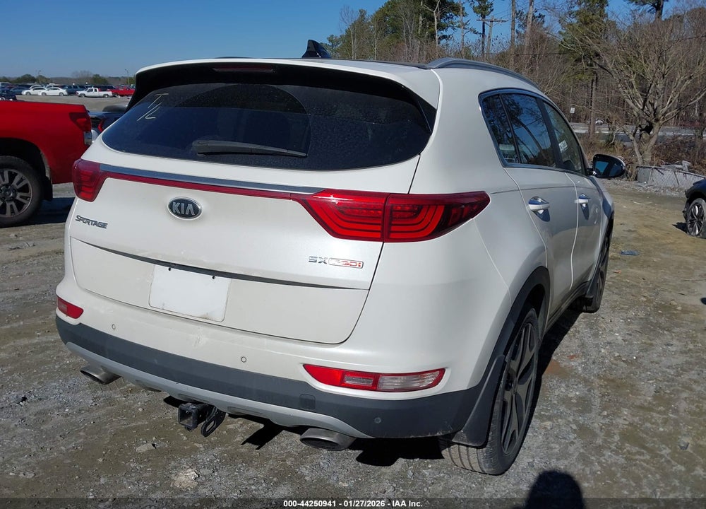 2017 KIA SPORTAGE SX TURBO VIN: KNDPR3A68H7186222