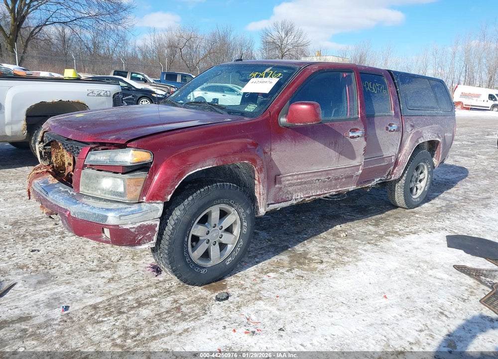 2010 CHEVROLET COLORADO 2LT VIN: 1GCJTDDE9A8108905