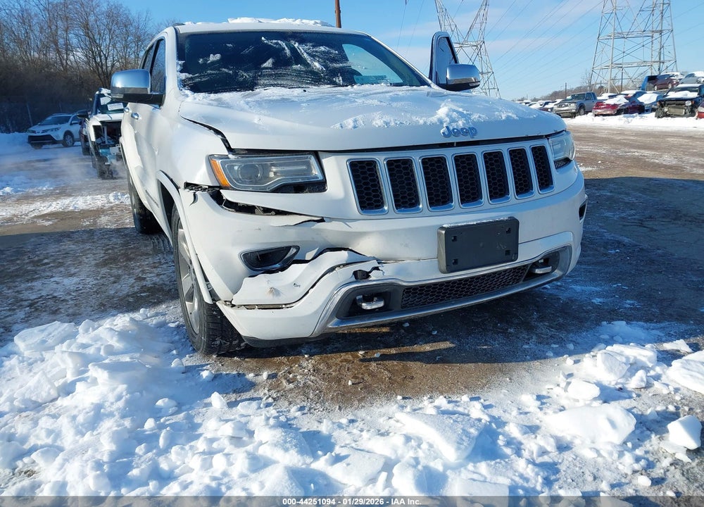 2015 JEEP GRAND CHEROKEE OVERLAND VIN: 1C4RJFCG5FC803457