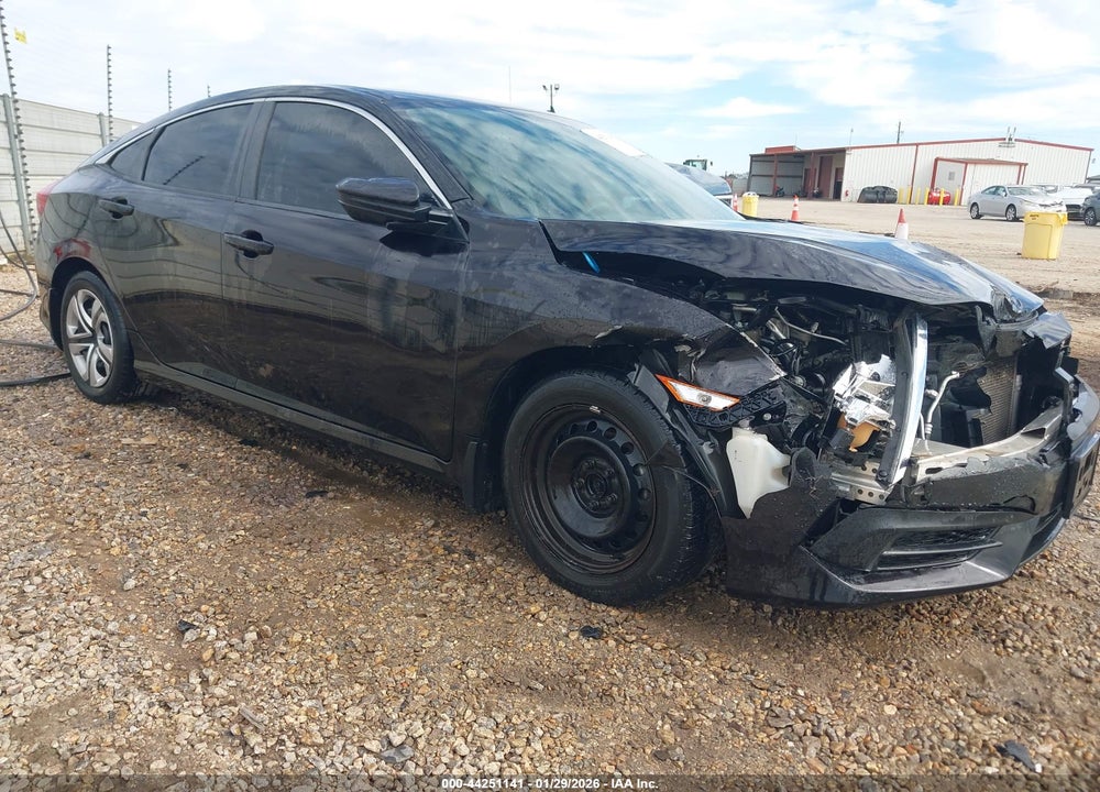 2017 HONDA CIVIC LX VIN: 19XFC2F51HE054653