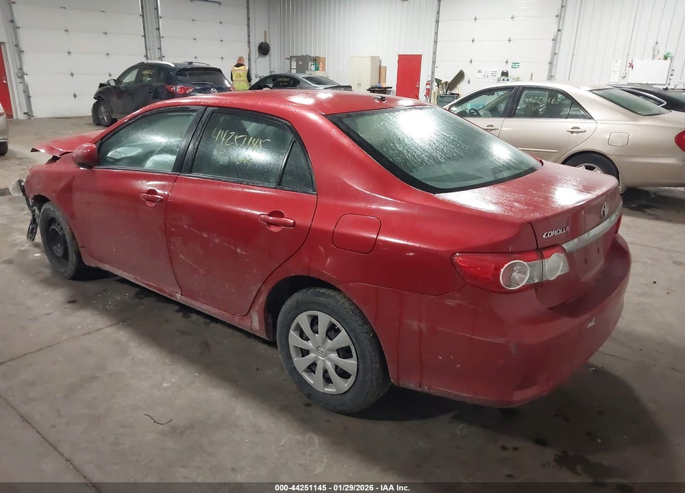 2011 TOYOTA COROLLA LE VIN: 2T1BU4EE5BC693357