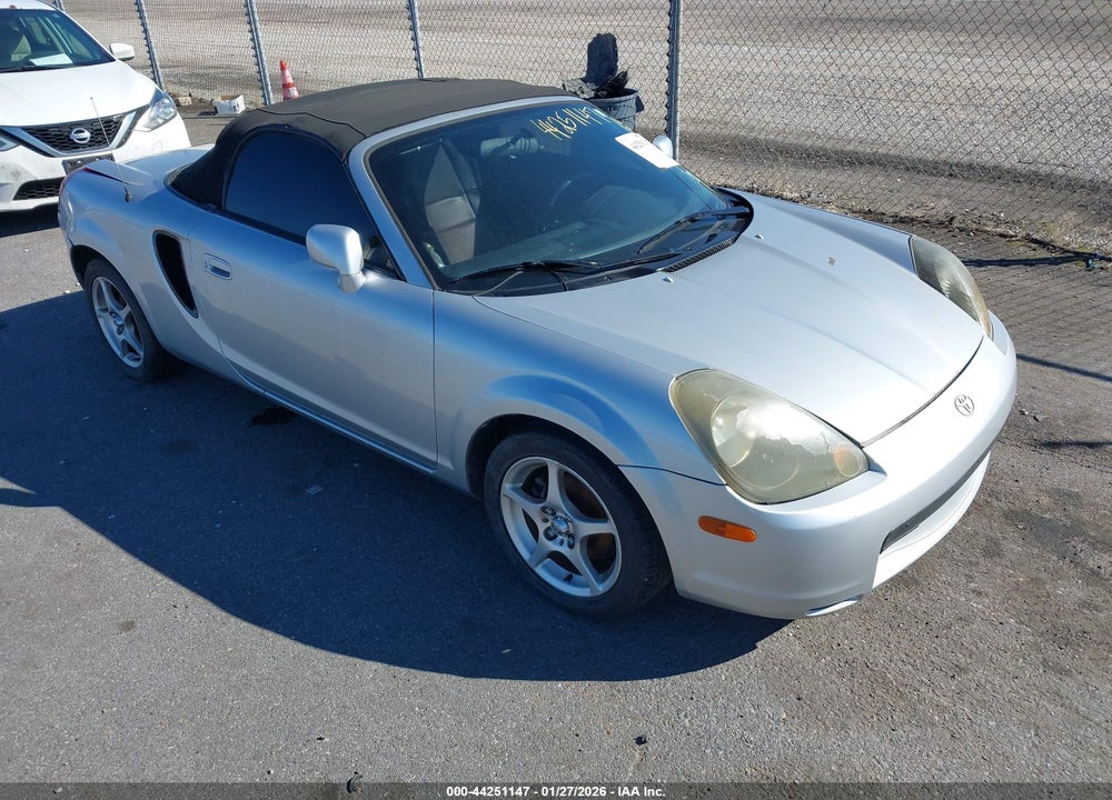 2000 TOYOTA MR2 SPYDER VIN: JTDFR3201Y0020929