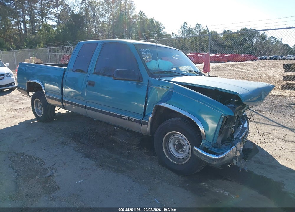 1998 CHEVROLET C1500 FLEETSIDE VIN: 2GCEC19R5W1162465