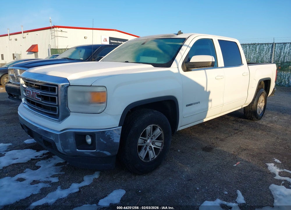 2014 GMC SIERRA 1500 SLE VIN: 3GTP1UEC8EG158742