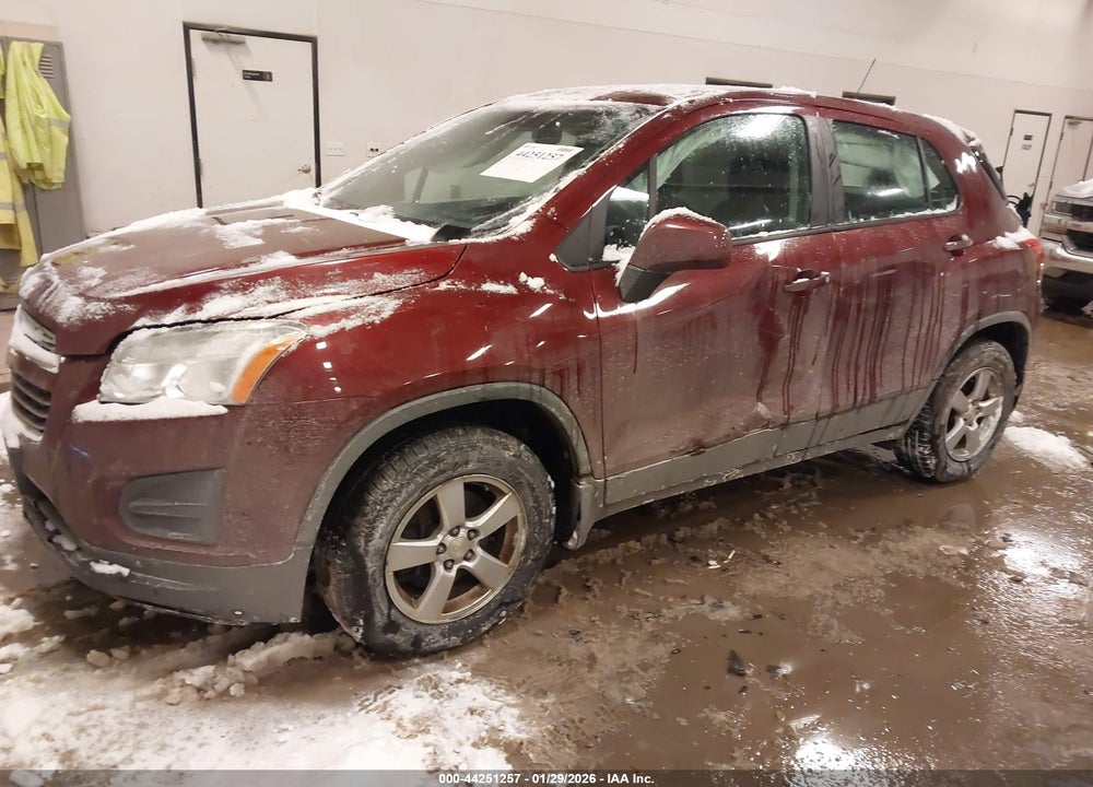2016 CHEVROLET TRAX 1LS VIN: 3GNCJNSBXGL264286