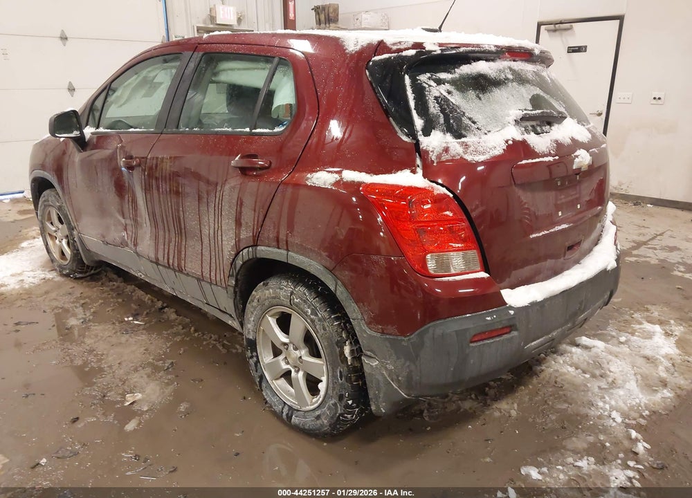 2016 CHEVROLET TRAX 1LS VIN: 3GNCJNSBXGL264286