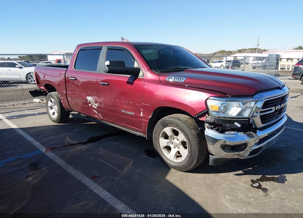 2019 RAM 1500 BIG HORN/LONE STAR  4X2 5'7 BOX VIN: 1C6RREFT2KN844744