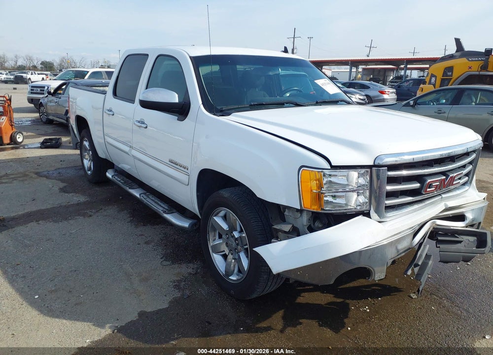 2013 GMC SIERRA 1500 SLE VIN: 3GTP1VE08DG120194
