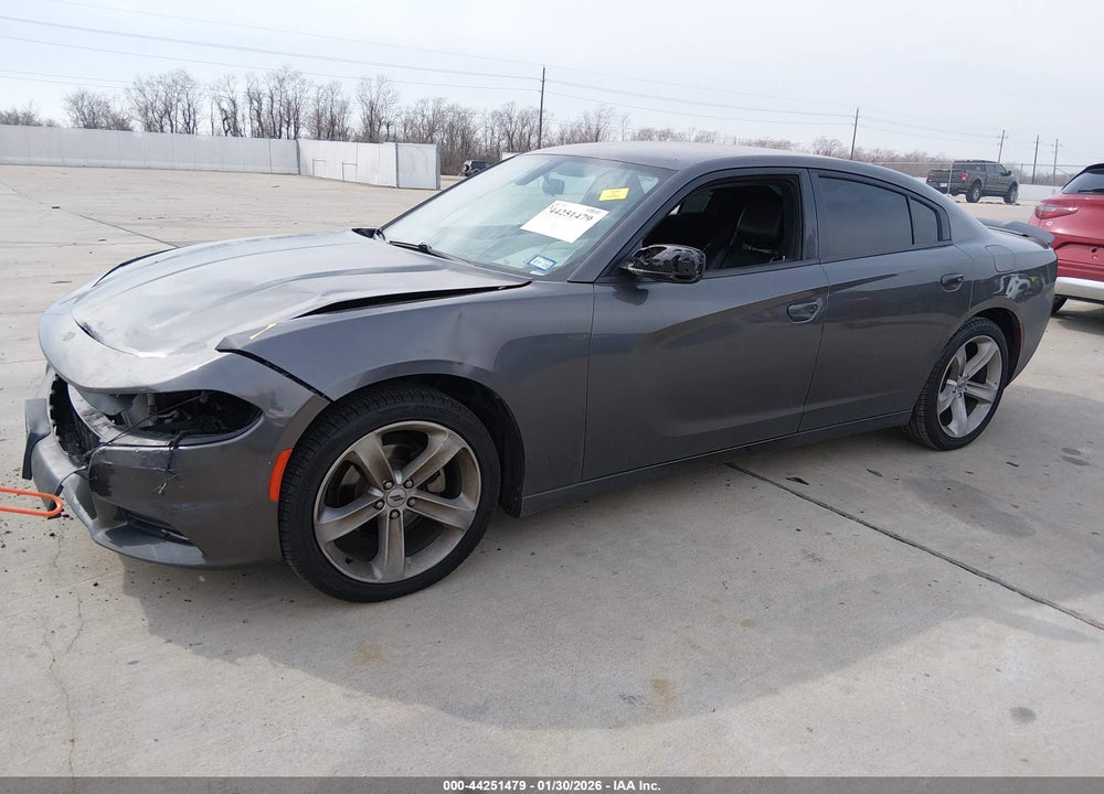 2019 DODGE CHARGER SXT RWD VIN: 2C3CDXBG6KH725450