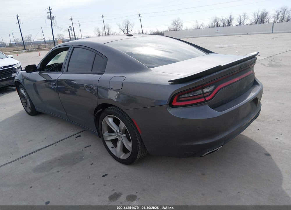 2019 DODGE CHARGER SXT RWD VIN: 2C3CDXBG6KH725450
