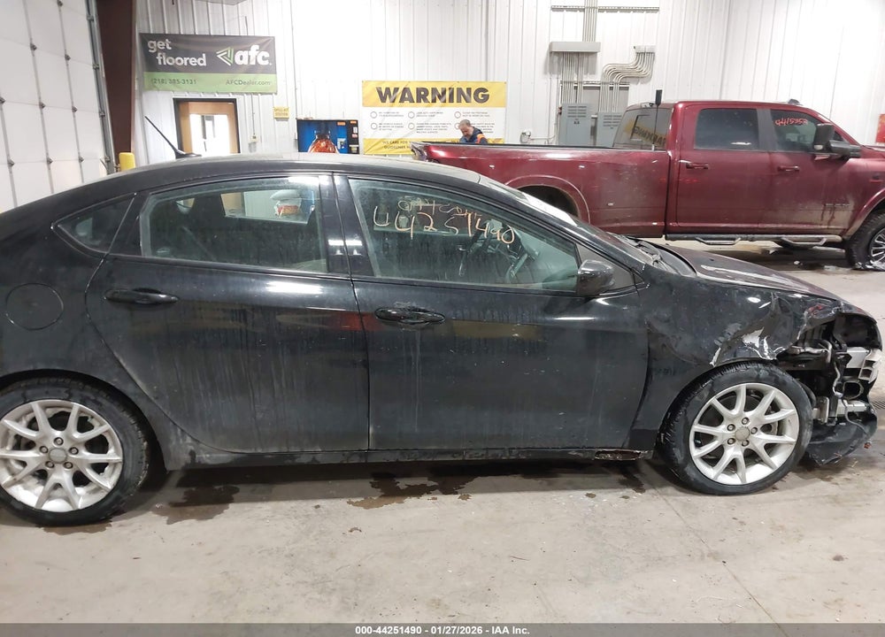 2013 DODGE DART SXT VIN: 1C3CDFBA7DD291786