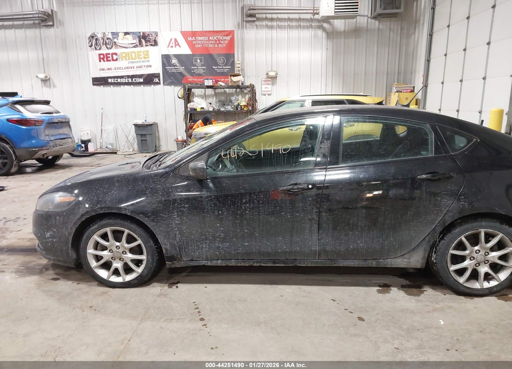 2013 DODGE DART SXT VIN: 1C3CDFBA7DD291786