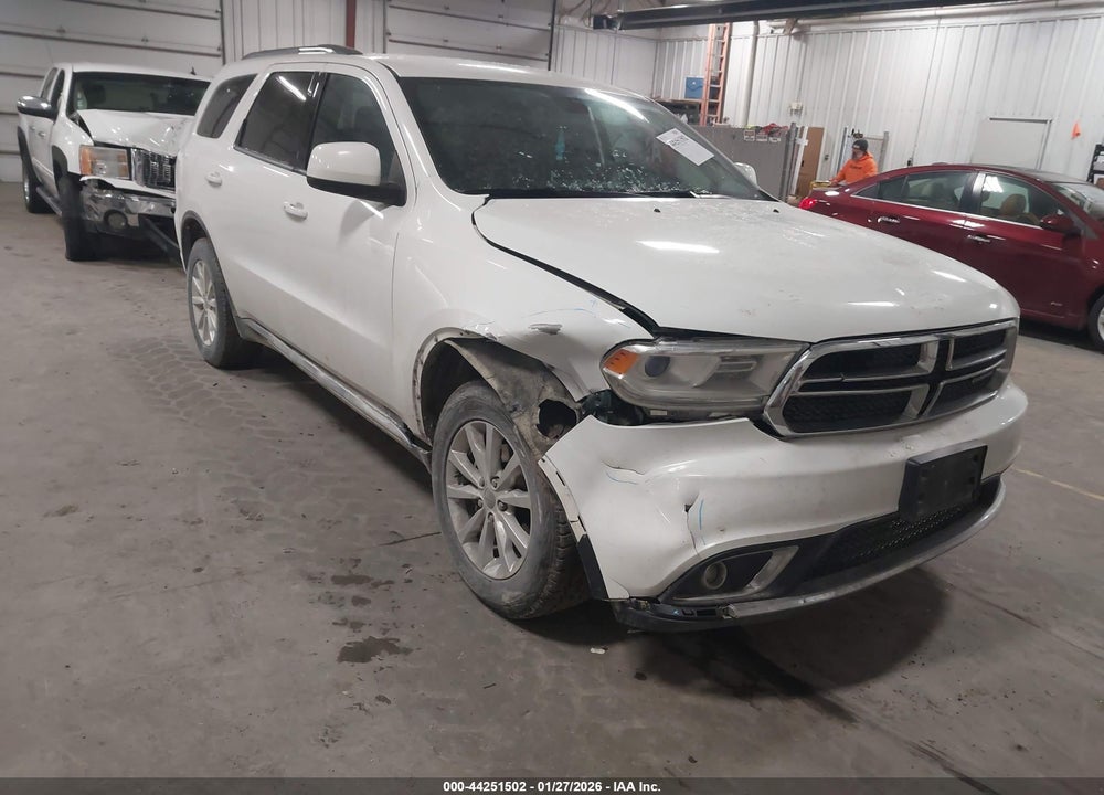 2015 DODGE DURANGO SXT VIN: 1C4RDJAG1FC938092