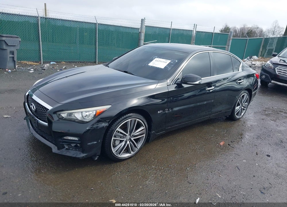 2016 INFINITI Q50 3.0T SPORT VIN: JN1EV7AR3GM343274