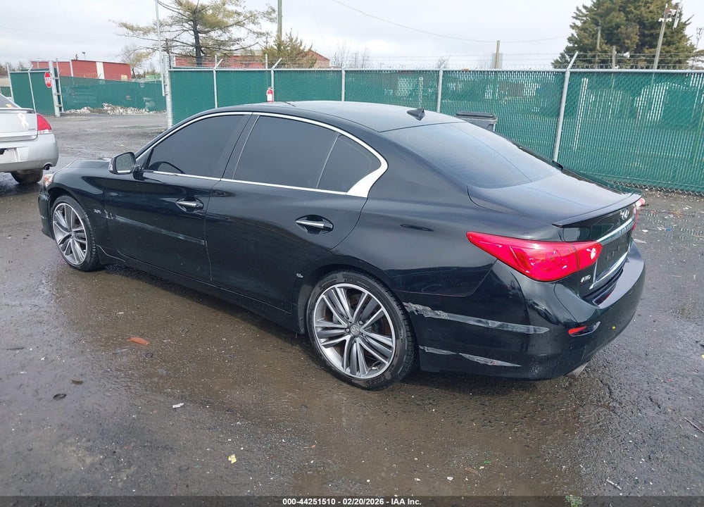 2016 INFINITI Q50 3.0T SPORT VIN: JN1EV7AR3GM343274