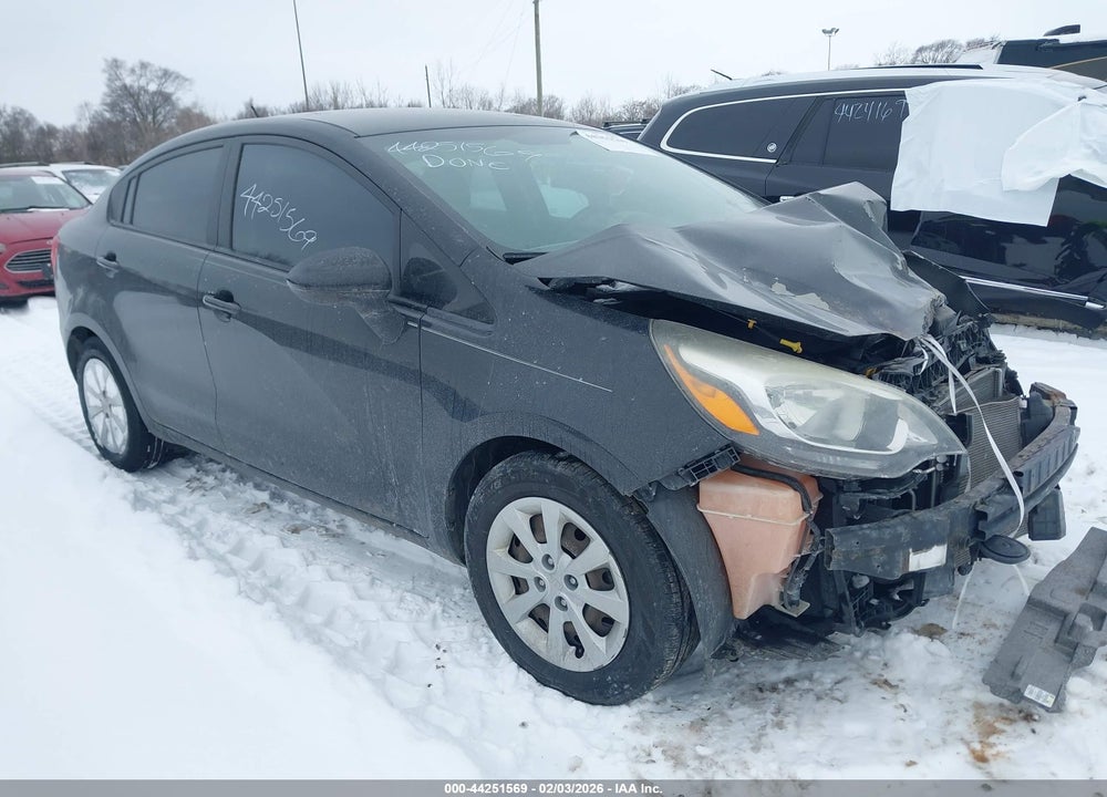2014 KIA RIO LX VIN: KNADM4A36E6338400
