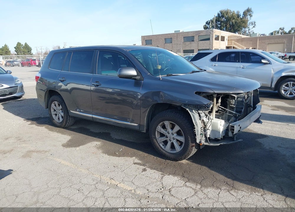2012 TOYOTA HIGHLANDER VIN: 5TDZA3EH4CS019513