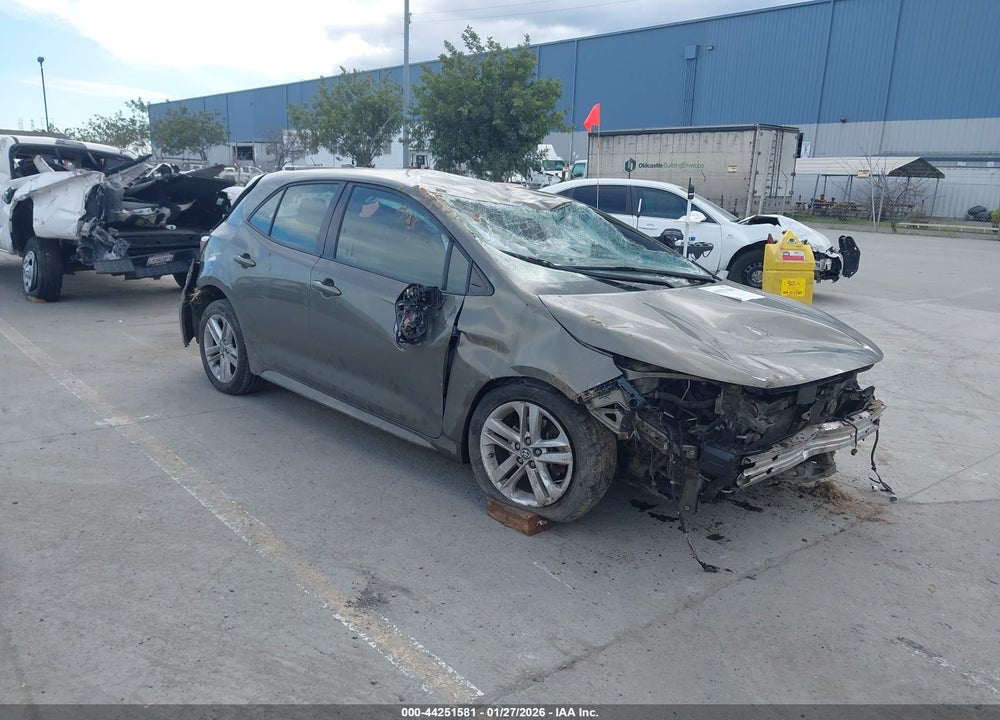 2019 TOYOTA COROLLA SE VIN: JTNK4RBE1K3049201