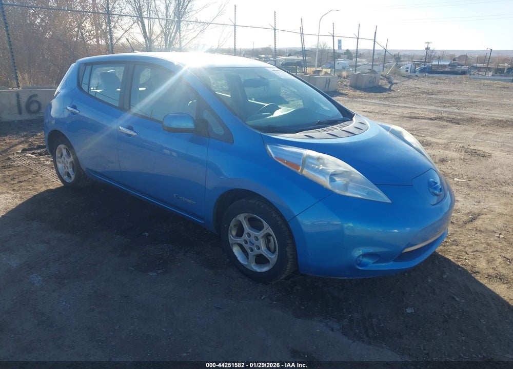 2013 NISSAN LEAF SV VIN: 1N4AZ0CP5DC410449