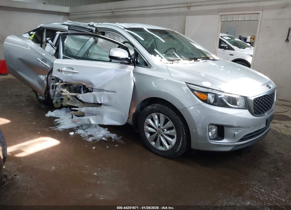 2015 KIA SEDONA EX VIN: KNDMC5C16F6019961