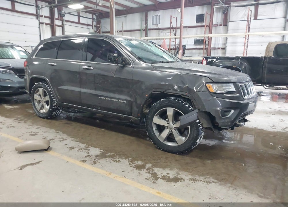 2015 JEEP GRAND CHEROKEE OVERLAND VIN: 1C4RJFCG9FC804336