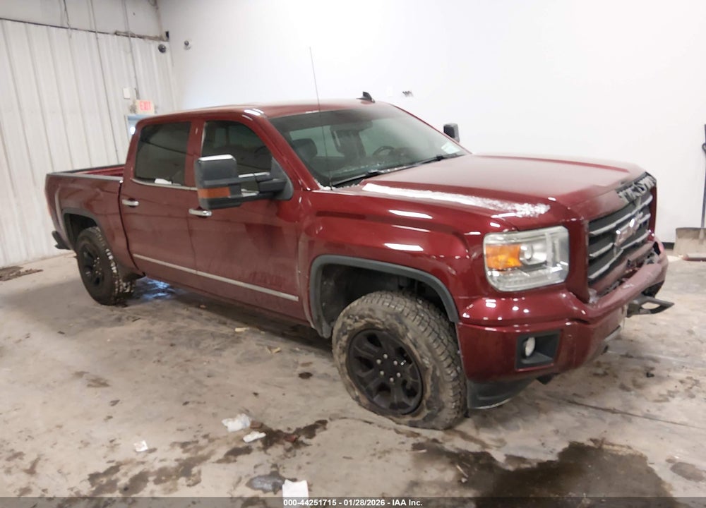 2015 GMC SIERRA 1500 SLT VIN: 3GTU2VEC0FG121515