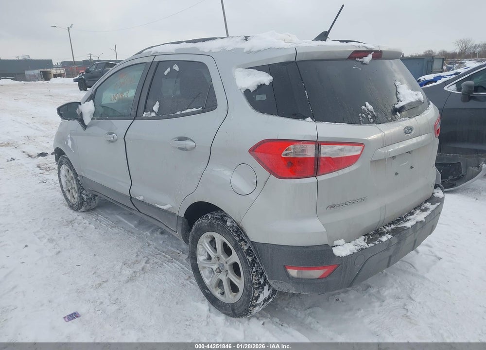 2019 FORD ECOSPORT SE VIN: MAJ6S3GL7KC304942