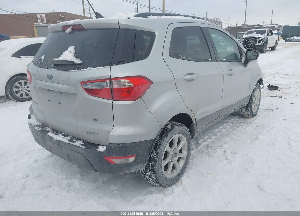 2019 FORD ECOSPORT SE VIN: MAJ6S3GL7KC304942