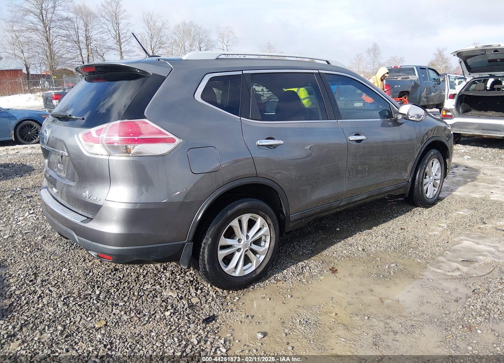 2015 NISSAN ROGUE SV VIN: 5N1AT2MV3FC819813