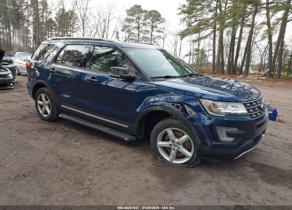 2017 FORD EXPLORER XLT VIN: 1FM5K8D89HGD76418
