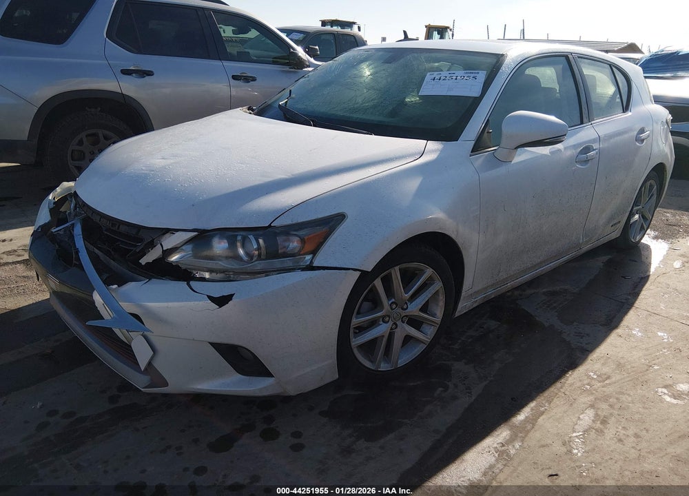 2014 LEXUS CT 200H VIN: JTHKD5BH7E2191939