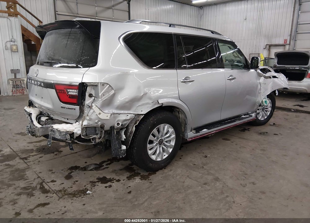 2021 NISSAN ARMADA SV 4WD VIN: JN8AY2AD9M9662286
