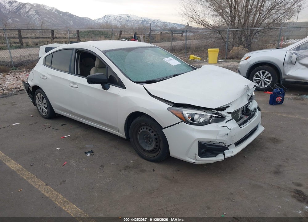 2018 SUBARU IMPREZA 2.0I VIN: 4S3GKAA63J3612999