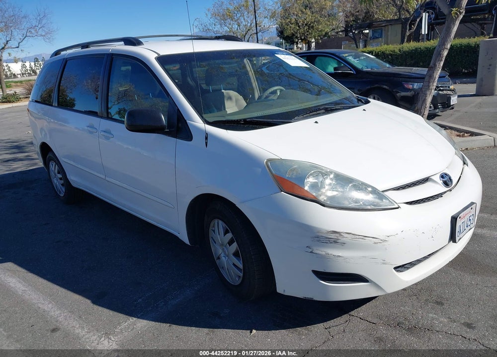 2007 TOYOTA SIENNA LE VIN: 5TDZK23C37S089668