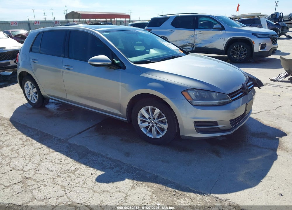 2015 VOLKSWAGEN GOLF TSI S 4-DOOR VIN: 3VW217AU8FM038451