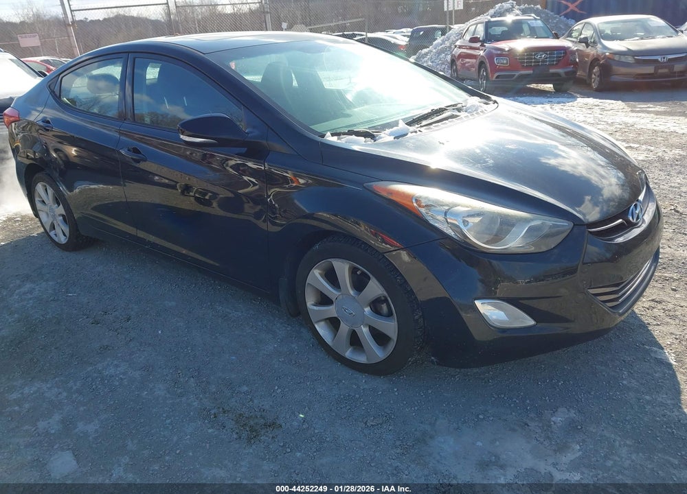 2013 HYUNDAI ELANTRA LIMITED VIN: 5NPDH4AE1DH309481