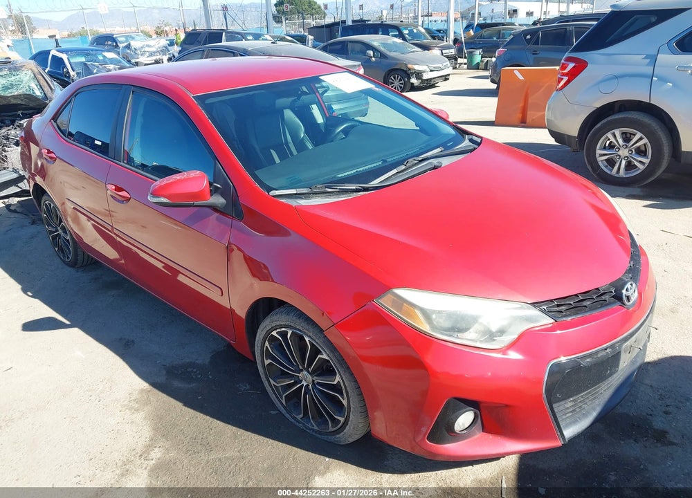 2014 TOYOTA COROLLA S PLUS VIN: 5YFBURHE9EP002893