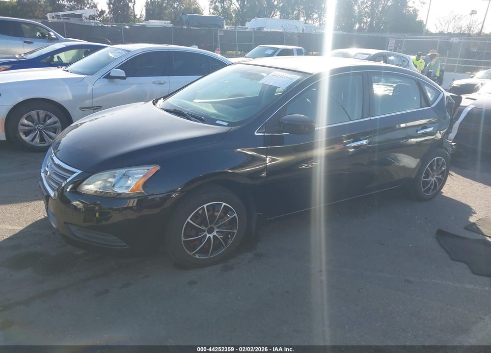 2015 NISSAN SENTRA S VIN: 3N1AB7AP2FY345258