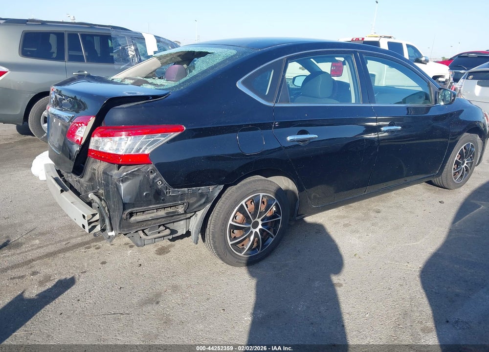 2015 NISSAN SENTRA S VIN: 3N1AB7AP2FY345258
