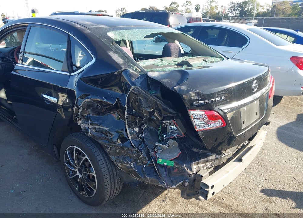 2015 NISSAN SENTRA S VIN: 3N1AB7AP2FY345258
