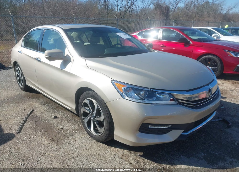 2017 HONDA ACCORD EX-L V6 VIN: 1HGCR3F09HA039155