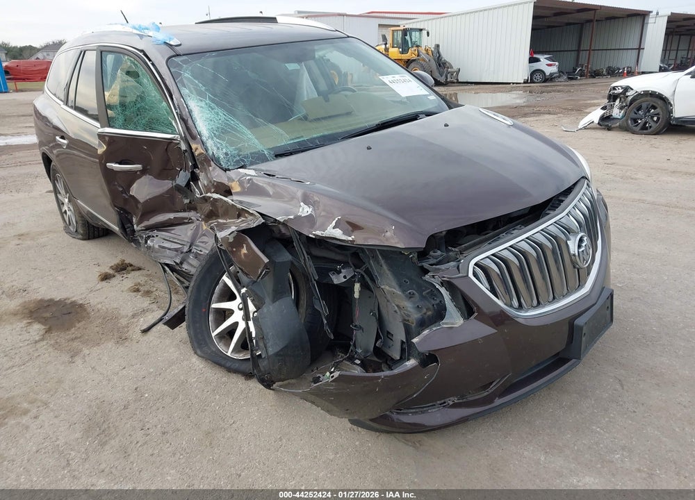 2016 BUICK ENCLAVE LEATHER VIN: 5GAKRBKD9GJ326556