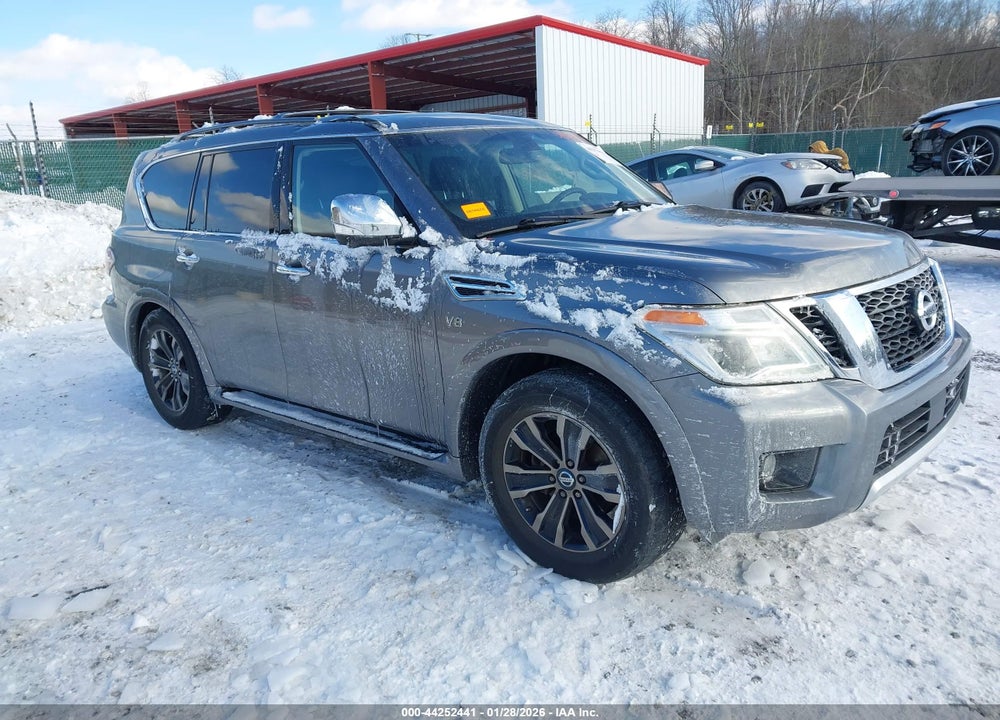 2017 NISSAN ARMADA PLATINUM VIN: JN8AY2NCXH9501145