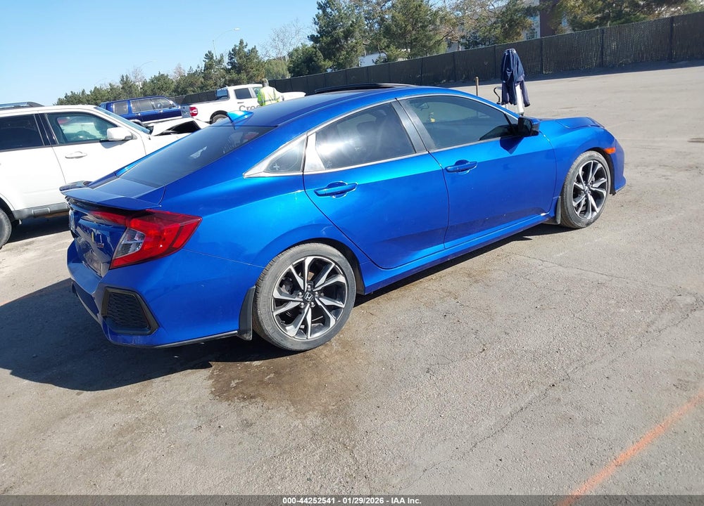 2018 HONDA CIVIC SI VIN: 2HGFC1E55JH702194
