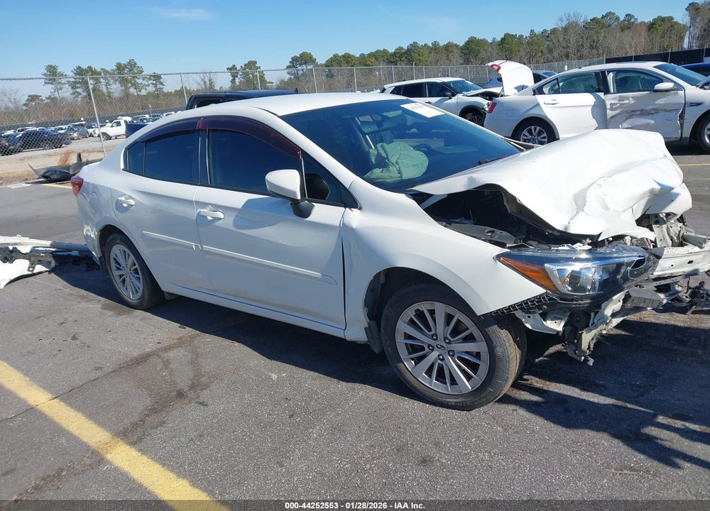 2017 SUBARU IMPREZA 2.0I PREMIUM VIN: 4S3GKAB68H3610013