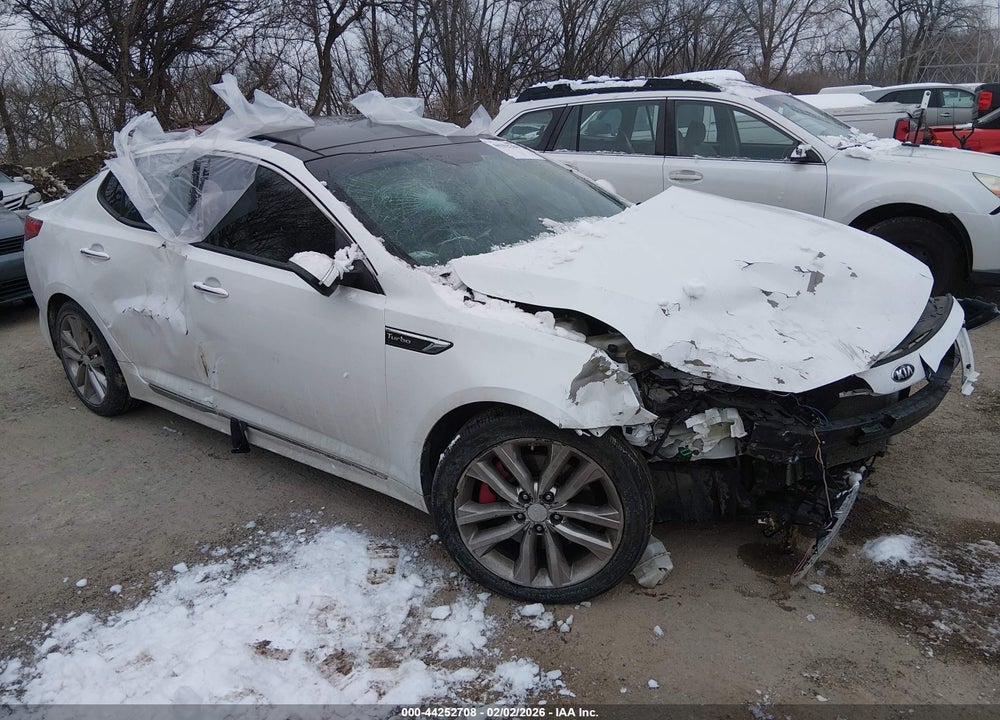 2014 KIA OPTIMA SXL TURBO VIN: 5XXGR4A64EG284625