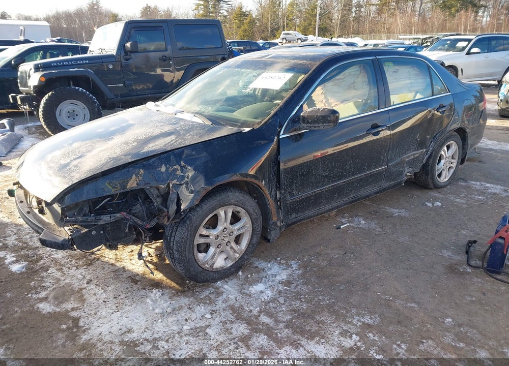 2006 HONDA ACCORD 2.4 EX VIN: 1HGCM56746A177934