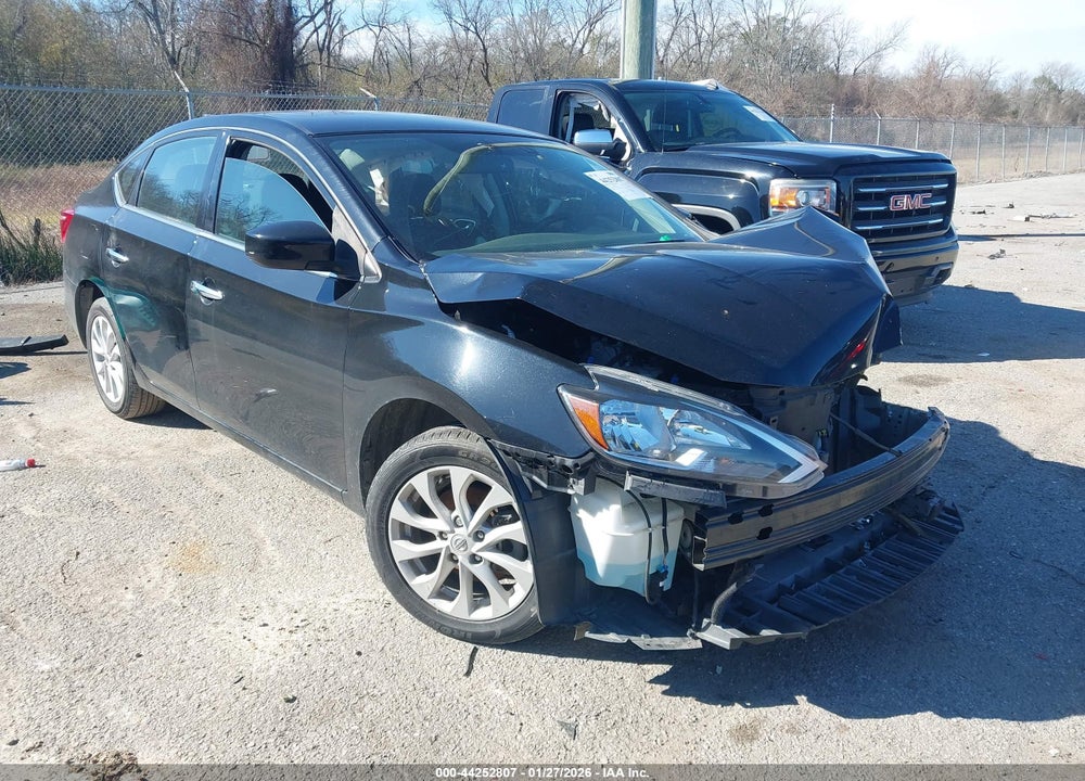 2019 NISSAN SENTRA SV VIN: 3N1AB7AP1KL627625