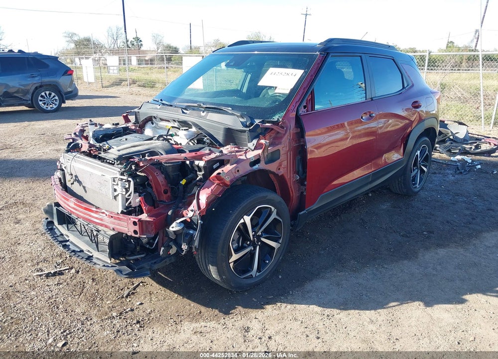 2022 CHEVROLET TRAILBLAZER FWD RS VIN: KL79MTSL5NB025537