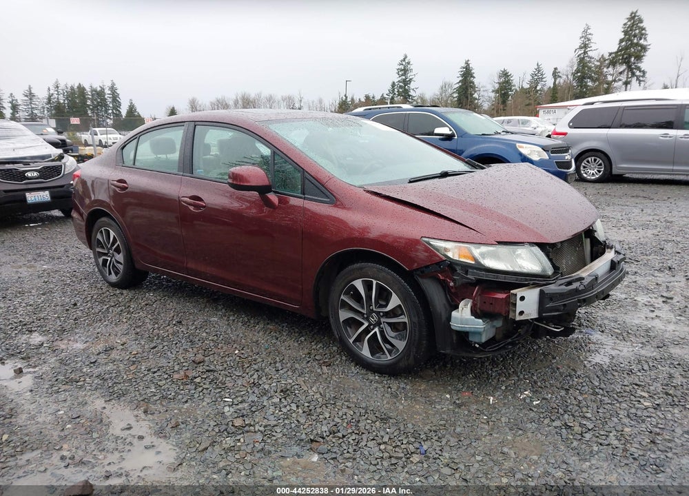 2013 HONDA CIVIC EX VIN: 19XFB2F83DE200123